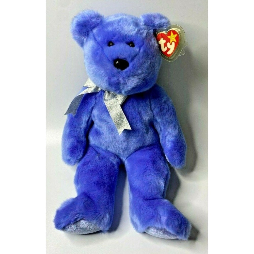1999 Ty Beanie Buddy "Clubby II" Large 14" Retired Bear BB5